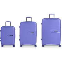 Gabol Steady Spinner Expandable 195l Trolley Bag 3 Units Violet