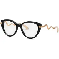 Roberto Cavalli Vrc105 Butterfly Woman Glasses Noir 140/53 mm Femme