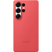 Samsung Original Coque en silicone pour Galaxy S25 Ultra - Peach
