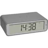 TFA-Dostmann 60.2560.15 Digital Alarm Clock Argenté One Size / EU Plug 220V