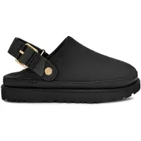 Ugg pour femme. 1169590 Goldenstar Villa Leather Clogs noir (38), Cuir, Plat, Boucle, Casuel