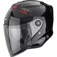 Scorpion EXO-GT Jet Solid, casque ouvert ,Noir ,XL