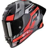 Scorpion Casque EXO-R1 Evo II Air Adrenaline, noir/rouge, XL (61/62)