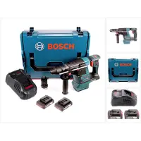 Bosch GBH 18V-26 F Marteau perforateur sans fil 18V 2,6J brushless SDS plus + 2x batterie 2,0Ah + chargeur rapide + L-Boxx