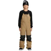 Volcom - Salopette de snowboard imperméable et isolante - Barkley Insulated Bib Overall Bronze - Taille Enfant M - Marron