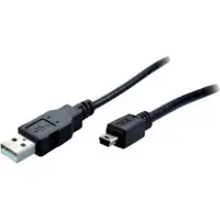 Shiverpeaks BASIC-S Mini câble USB 2.0, USB-A - 5 pôles USB-B