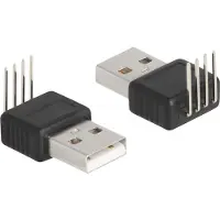 DeLOCK Adaptateur USB 2.0 Type-A mâle - 4 broches coudé à 90