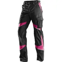 Kuebler Pantalon femme Activiq, noir/rose, taille 34 (34)