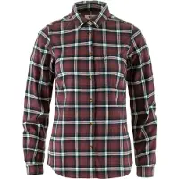 Fjall Raven - Chemise épaisse en coton biologique - Övik Flannel Shirt W Mesa Purple Fog en Coton - Taille L - Violet