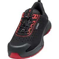 Uvex 1 x-craft Chaussures de sécurité basses S1 PL, noir noir 40
