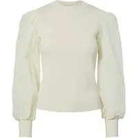Y.A.S Pull-over 'YASDOTME' crème