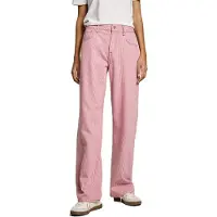 Pepe Jeans pour femme. PL204998 Jeans en coupe ample Stripe pink (29/30), Casuel, Rose, Denim, Durable