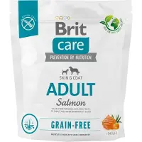 Brit Care Croquettes pour adultes sans céréales au saumon 1 kg