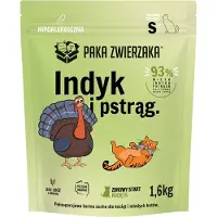 Paka Zwierzaka Croquettes d'Inde avec truite pour chatons S 1,6 kg