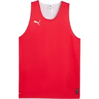 Puma Maillot 'Teamjaws' rouge / noir / blanc