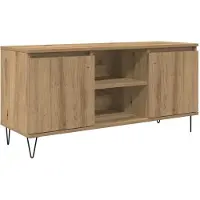 vidaXL Meubles TV, 104 x 35 x 50 cm, bois stratifié imitation chêne artisanal