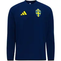 Adidas Sweden Tiro Tech Crew Sweatshirt Bleu L Homme