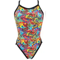 Turbo Revolution Shine Babe Swimsuit Multicolore 2XL Femme