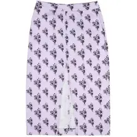 Santa Cruz Wall Hand Long Skirt Violet S Femme