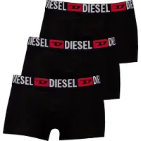 Diesel Boxers 'Damien' rouge néon / noir chiné / blanc