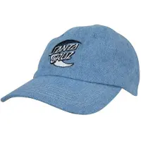 Santa Cruz Dark Moon Dot Cap Bleu
