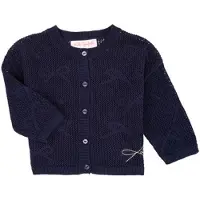 Lili Gaufrette Gilet enfant NANETTE filles - Bleu - 9 mois