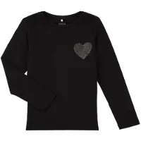 Name it T-shirt enfant NKFOLALLA  filles - Noir - 10 ans