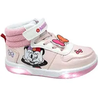 Cerda Disney Pvc With Lights Minnie Trainers Rose EU 32 Fille