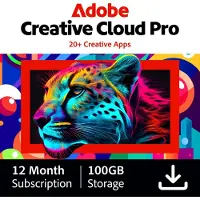 Adobe Creative Cloud Pro Individual - 100GB - 12 mois / 1 Appareil - PC/MAC *DOWNLOAD*
