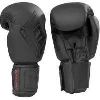 Metal Boxe Gants De Boxe Mb221 Black Light Mat - 14oz