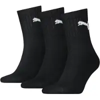 Puma Chaussettes - Short Crew - 3 Pack - Noir - - 43/46 - Chaussettes