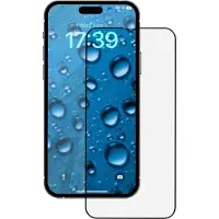 Anank - 2.5D 3X Reinforced Screen Protector - iPhone 15 - Black (Apple iPhone 15), Téléphone portable : film de protection, Noir