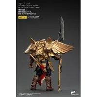 Joy toy Warhammer The Horus Heresy 1/18 Legio Custodes Custodian Venatari Squad Venatari With Venatari Lance Action Figure 13 Cm Doré