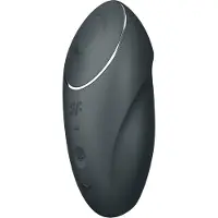 Satisfyer - vibromasseur clitoridien 2en1 Tap &amp; Climax 1 - noir