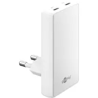 Goobay Chargeur plat USB-C 45W - Conception peu encombrante à 90
