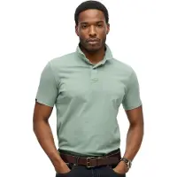 Superdry Essential Short Sleeve Polo Vert S Homme