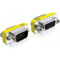 DeLOCK VGA - - Adapter D-Sub15 -> D-Sub15 St/Bu