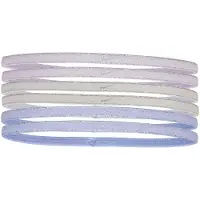 Nike Metallic Headband Unisexe - Accessoires de Sport, Violet - Taille One Size