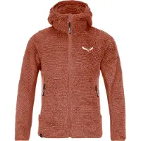 Salewa Puez Highloft 2 Polarlite Full Zip Fleece Orange 9-10 Years Enfants