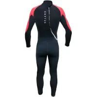 Seland Mundaka Ii 4.3 Mm Junior Long Sleeve Back Zip Neoprene Suit Noir 10 Years Garçon