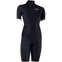 iON Element 2/2 Mm Woman Short Sleeve Back Zip Shorty Noir L Femme