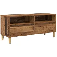 vidaXL Armoire TV vieux bois 100 x 34,5 x 44,5 cm Bois composite