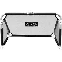 Axi Jackie Cage De Football Pliable 120 X 60 Cm En Anthracite Pour Le Jardin | Filet De But De Football En Aluminium Avec Sac De Transport | But De