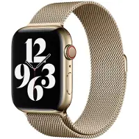 Apple Watch 42/44/45 mm Bracelet Milanais Or