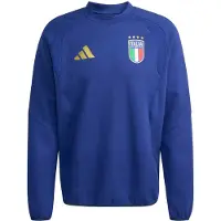 Adidas Sweat-shirt 'Italy Tiro Travel Crew' bleu / jaune / mélange de couleurs
