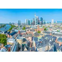 Bluebird Puzzle Puzzle Bluebird Francfort Allemagne 1000 pièces Puzzle en carton
