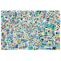 Grafika Puzzle Strasbourg 1000 pièces Carton Jouet éducatif