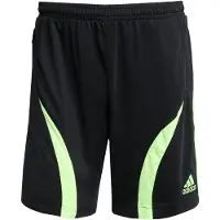 Adidas Teamgeist Homme - Shorts, Noir - Taille XS - Poly Jersey