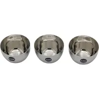 Alessi Sg59 Mami Set Composé De Trois Bols En Acier Inoxydable