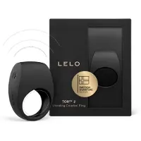 LELO - Anneau pénien vibrant rechargeable - silicone noir